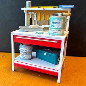 Hallmark Home-Improvement Ornament, DIY paint tools home, 2007